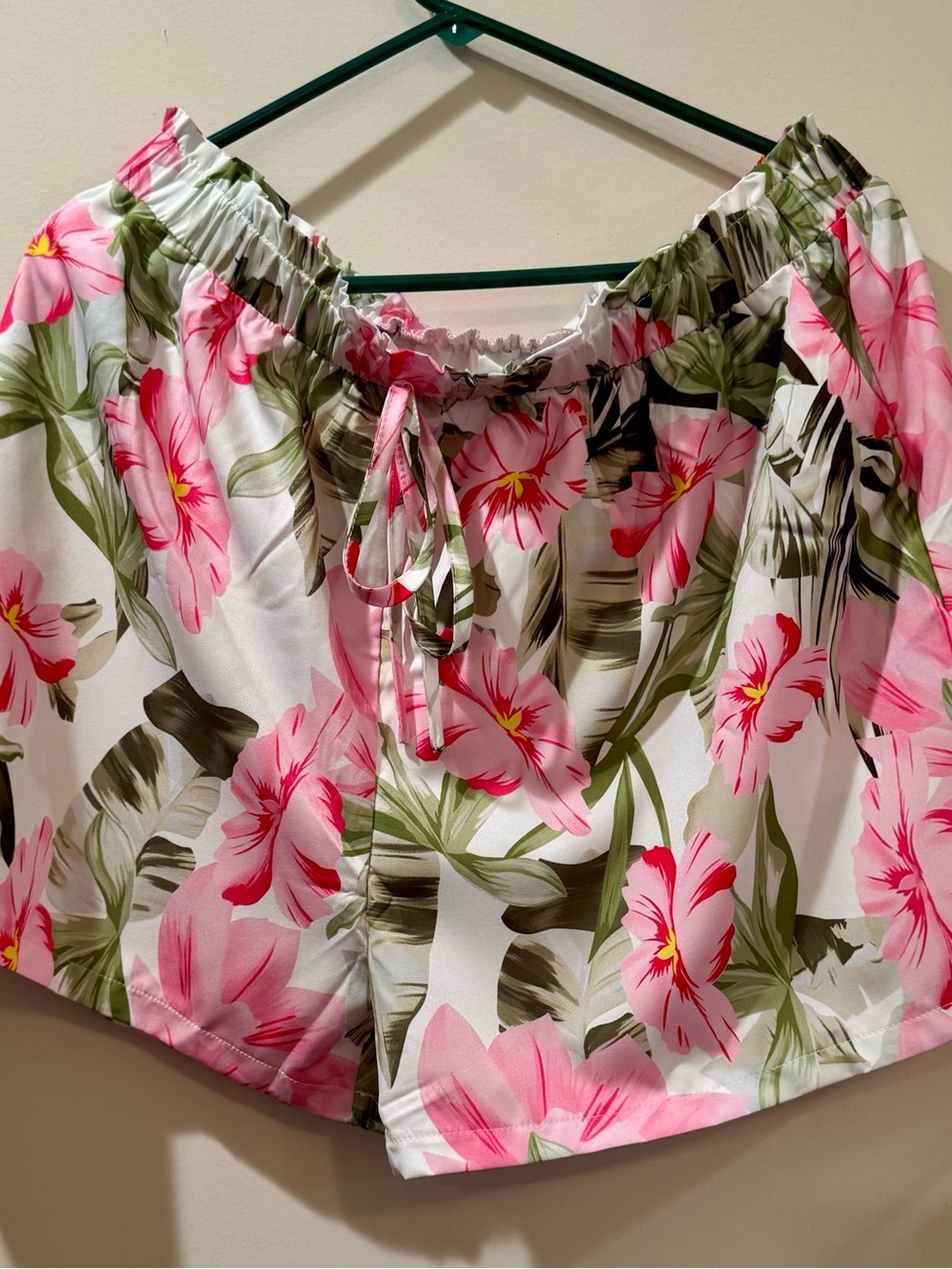 Pink Floral Women’s Shorts
